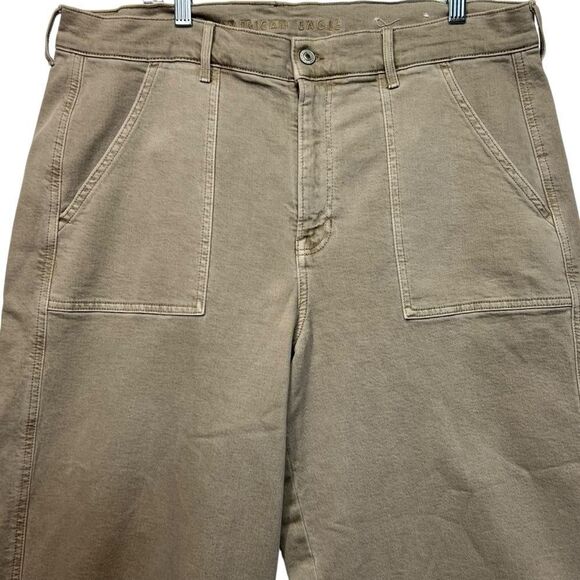 American Eagle 18r Skater Jean Stretch Super High-Waisted super Wide-Leg Pants - Picture 6 of 16